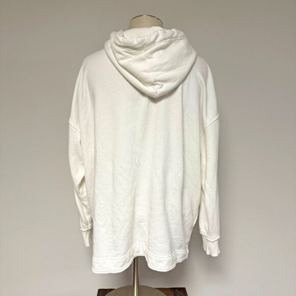 Aerie Beach Weekend Henley Oversized Pullover Hoodie - Picture 4 of 9